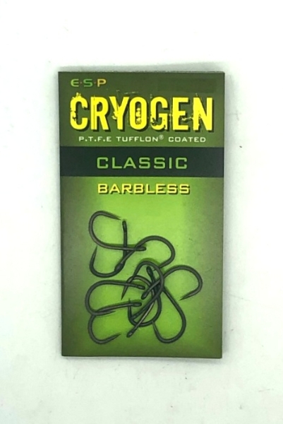 ESP cryogen Hooks Size 8 Barbless 