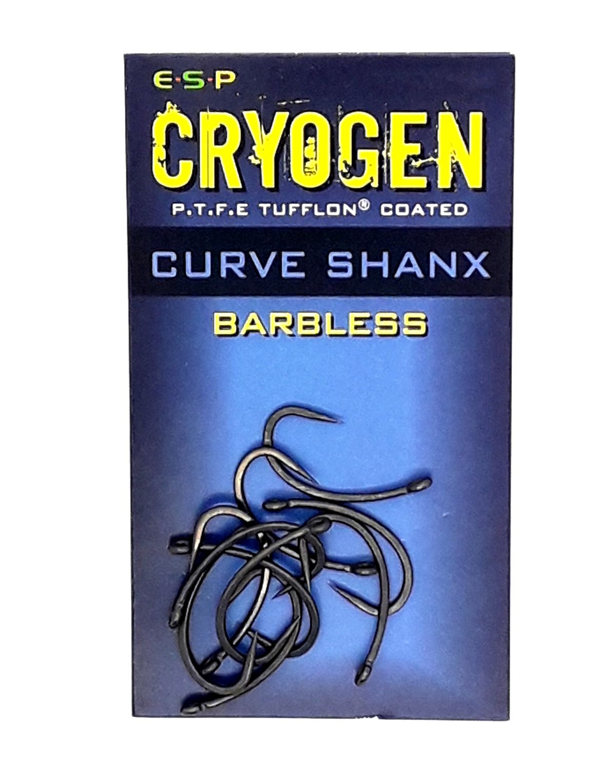 E-S-P Cryogen Barbless Cruve Shanx CARP HOOK
