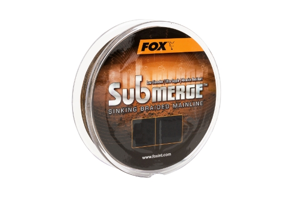 Fox Submerge Sinking Braided Mainline 600m Spool: 25lb - Tackle Up