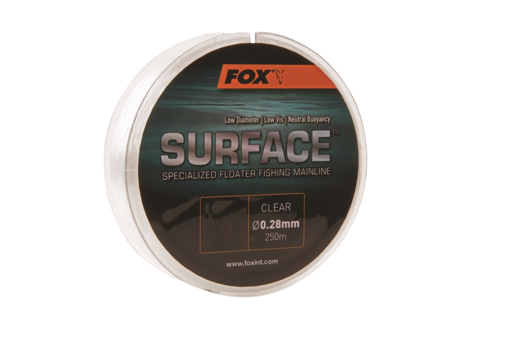 Fox Edges Surface Floater Fishing Clear Mainline 250m *All Breaking Strains*