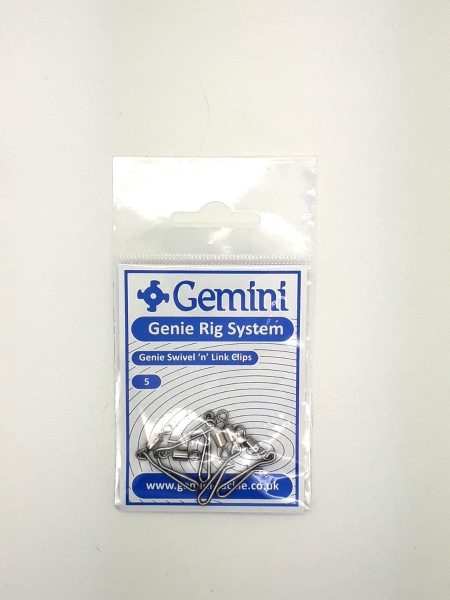 Available in packs of 10-100! Gemini Genie Swivel and Link Clips G3002/3