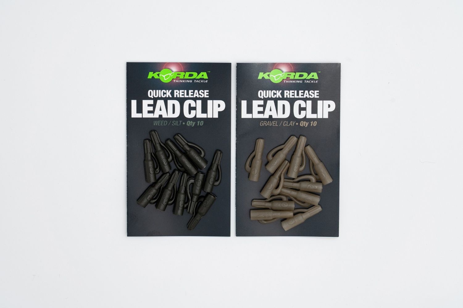 Korda Quick Release Lead Clips For Carp Fishing Pack Of 10 - Tackle Up